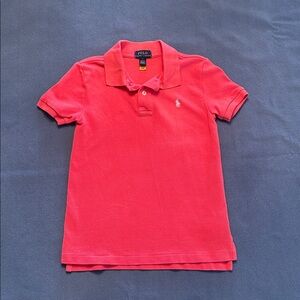 Polo by Ralph Lauren Kids Coral Polo Shirt size 7